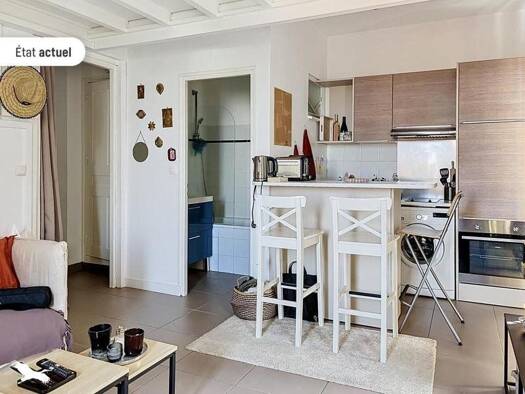 Appartement à vendre 199 000 € 2 pièces 1 chambre 47 m² RDC/5 Gratte Ciel Villeurbanne 69100