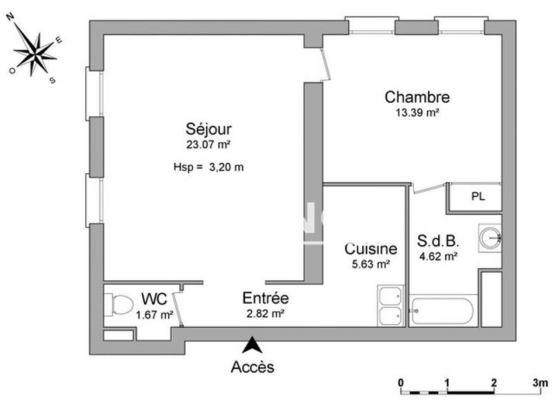 Maison à louer, 51m², AIX EN PROVENCE