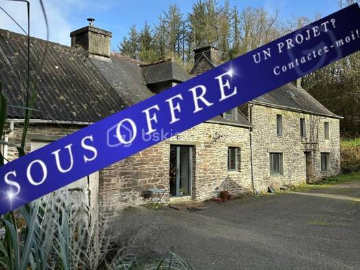 Propriété à vendre 224 900 € 3 pièces 2 chambres 130 m² 11 000 m² de terrain Pont-de-Buis-lès-Quimerch 29590