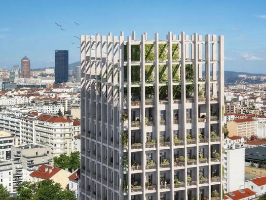 Appartement à vendre - neuf 227 000 € 1 pièce 29,1 m² 7ème étage dès le 30/09/2029 Monplaisir Lyon 8ème arrondissement 69008
