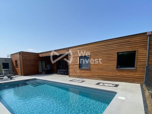 Maison de plain-pied à vendre 409 000 € 6 pièces 4 chambres 138 m² 898 m² de terrain Ville-sous-Anjou 38150