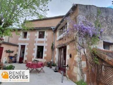 Maison en viager occupé Bouquet 115 400 € 5 pièces 3 chambres 250 m² 1 223 m² de terrain Latille 86190