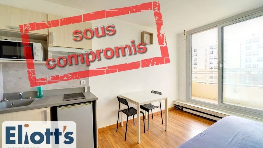 Appartement à vendre 153 000 € 1 pièce 15,3 m² Étage 5/12 Bièvres Sud Tolbiac Paris 13ème arrondissement 75013