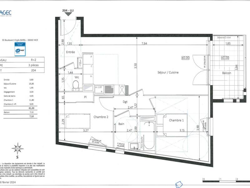 Maison à louer, 61m², NICE