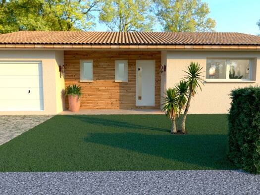 Terrain avec maison neuve à vendre 265 000 € 3 pièces 2 chambres 83 m² 341 m² de terrain Ponteilla 66300