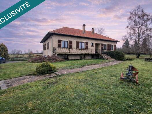 Maison de plain-pied à vendre 329 000 € 5 pièces 3 chambres 160 m² 3 800 m² de terrain Val de Briey 54150