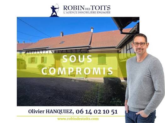 Maison de plain-pied à vendre 212 000 € 4 pièces 3 chambres 110 m² 430 m² de terrain Plobsheim 67115
