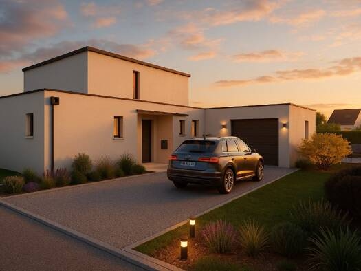 Terrain avec maison neuve à vendre 475 500 € 5 pièces 4 chambres 140 m² 781 m² de terrain Lampaul-Plouarzel 29810