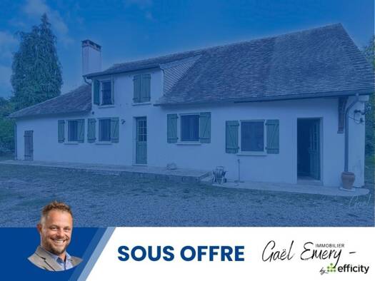 Maison à vendre 234 900 € 7 pièces 5 chambres 210 m² 1 460 m² de terrain Le Breil-sur-Mérize 72370