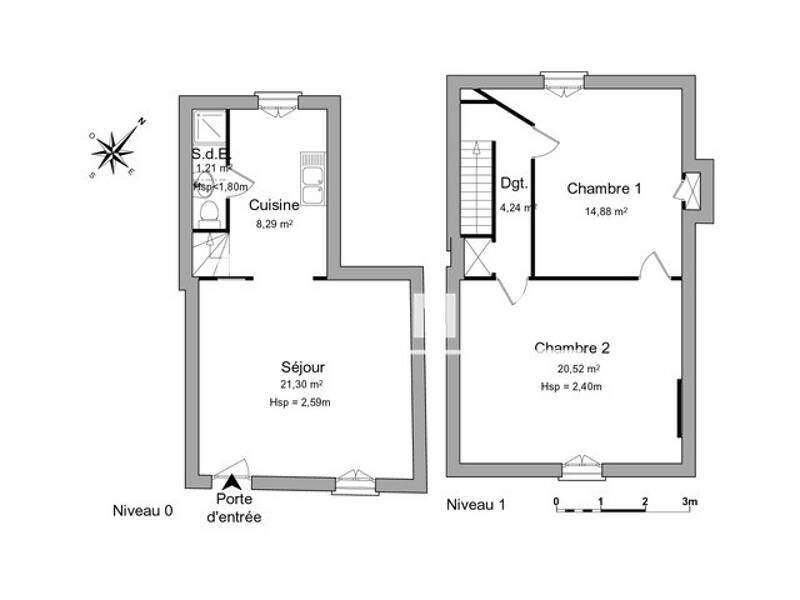 Maison à louer, 70m², SAINT PAUL DE VARCES