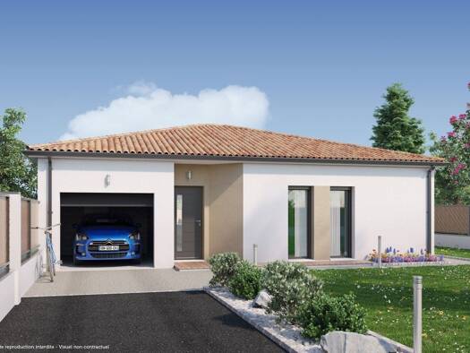 Terrain avec maison neuve à vendre 225 062 € 4 pièces 3 chambres 90 m² 894 m² de terrain Lüe 40210
