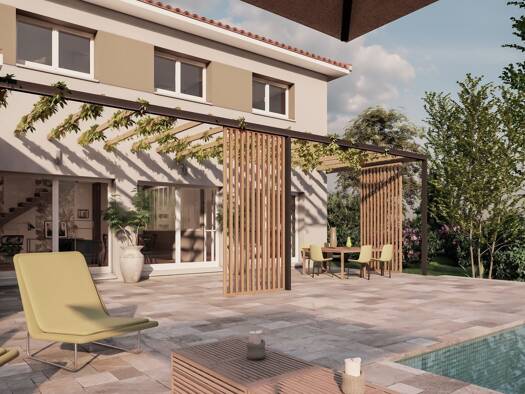 Terrain avec maison neuve à vendre 429 000 € 5 pièces 4 chambres 130 m² 510 m² de terrain Valflaunès 34270