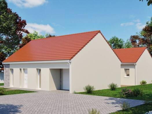 Terrain avec maison neuve à vendre 284 900 € 4 pièces 3 chambres 116 m² 425 m² de terrain Rouans 44640