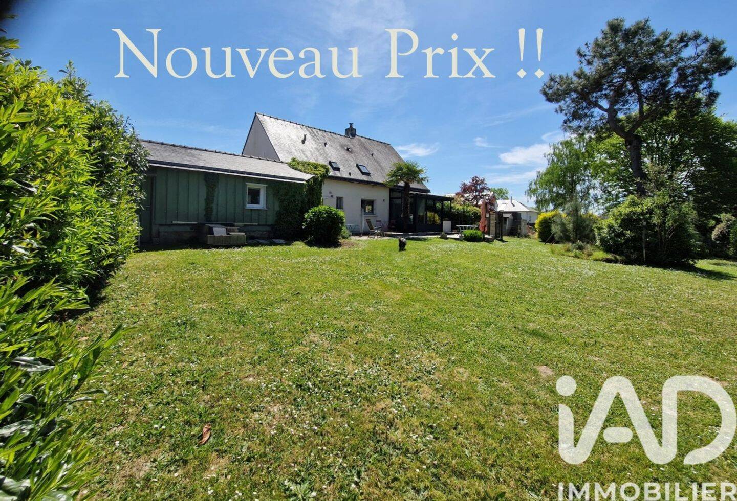 Maison à vendre, 134m², SUCE SUR ERDRE