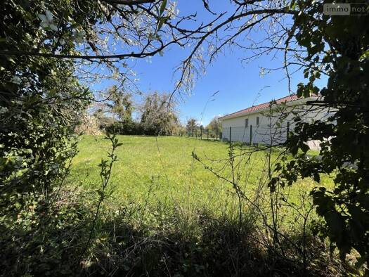 Terrain constructible viabilisé à vendre 112 000 € 813 m² de terrain Châtillon-la-Palud 01320