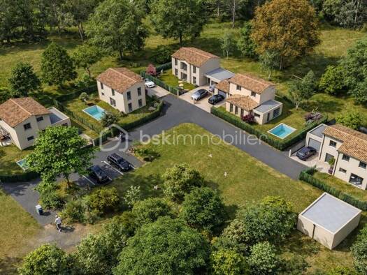 Terrain constructible viabilisé à vendre 128 000 € 387 m² de terrain Est Rochefort-du-Gard 30650