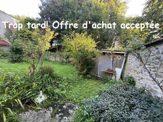 Maison à vendre 300 000 € 3 pièces 2 chambres 60 m² 300 m² de terrain Chateaufort 78117