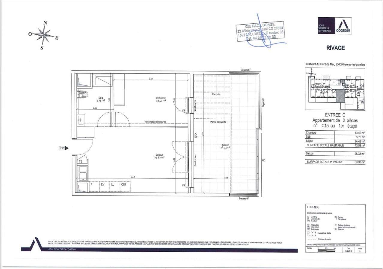 Maison à louer, 44m², HYERES