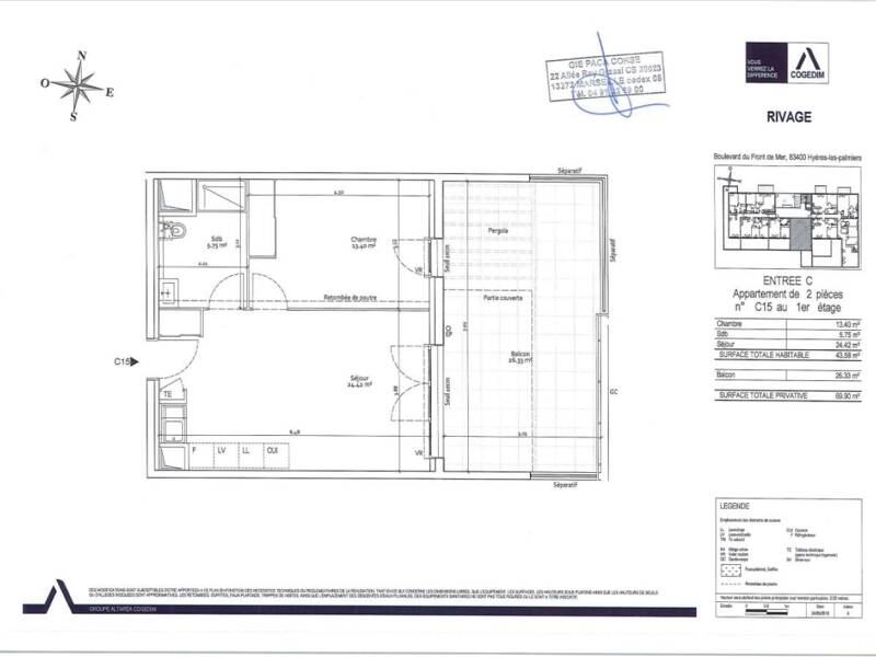 Maison à louer, 44m², HYERES