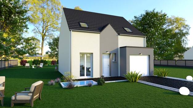 Terrain avec maison neuve à vendre 252 739 € Ailly-sur-Somme 80470