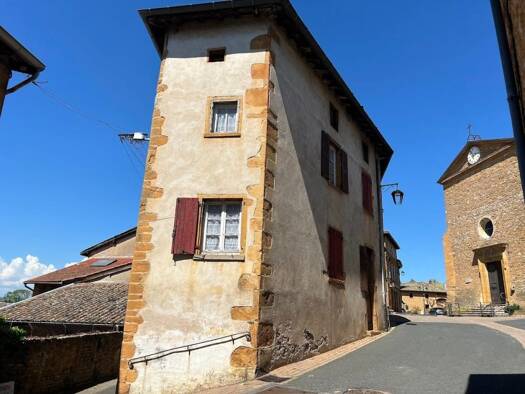 Maison de ville à vendre 105 000 € 2 pièces 1 chambre 51 m² Charnay 69380