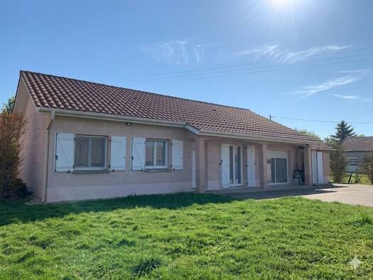 Maison de plain-pied à vendre 295 000 € 7 pièces 5 chambres 120 m² 1 250 m² de terrain Biol 38690