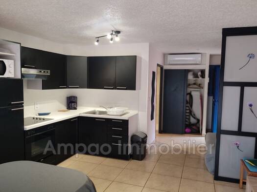 Appartement à louer 480 € 1 pièce RDC Village Sud Canet-en-Roussillon 66140