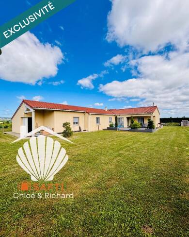 Villa à vendre 317 000 € 6 pièces 5 chambres 185 m² 2 152 m² de terrain Vergezac 43320