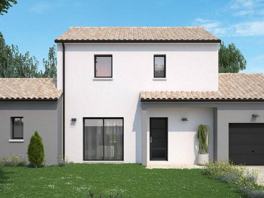 Terrain avec maison neuve à vendre 315 832 € 5 pièces 4 chambres 120 m² 490 m² de terrain Val de Moine Cholet 49300