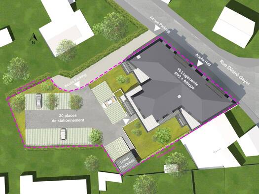 Appartement à vendre - neuf 159 000 € 2 pièces 1 chambre 42 m² RDC Brissac Loire Aubance 49320