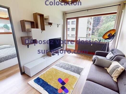 Colocation à louer 524 € 5 pièces 4 chambres 88,4 m² 2ème étage Jacob-Bellecombette 73000