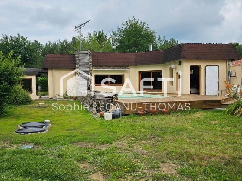 Maison à vendre, 93m², SAUGNAC ET CAMBRAN
