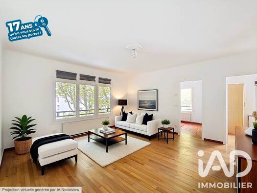 Appartement à vendre 175 000 € 3 pièces 2 chambres 53,9 m² Étage 2/3 Nord L'Île-Saint-Denis 93450