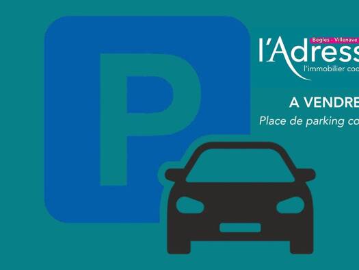 Parking à vendre 11 900 € 12 m² Birambits Bègles 33130