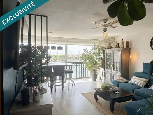 Appartement à vendre 185 000 € 3 pièces 2 chambres 51 m² Étage 4/6 Le Cap d'Agde Agde 34300