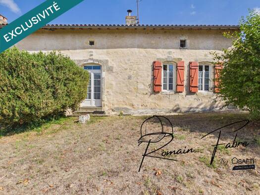 Maison à vendre 230 000 € 7 pièces 4 chambres 230 m² 6 200 m² de terrain Chepniers 17210