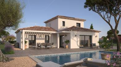 Terrain avec maison neuve à vendre 588 680 € Le Triadou 34270