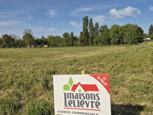 Terrain constructible viabilisé à vendre 70 000 € 1 000 m² de terrain Haut Saumon-Bel Air Chartres 28000