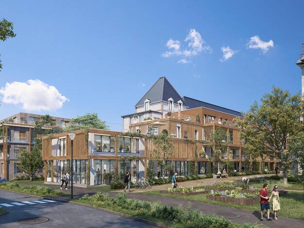 Duplex à vendre - neuf 269 000 € 3 pièces 2 chambres 67,5 m² RDC La Breteque Bois-Guillaume 76230