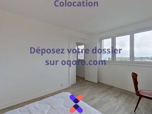 Colocation à louer 400 € 5 pièces 4 chambres 89 m² 14ème étage Le Plateau Bihorel 76420