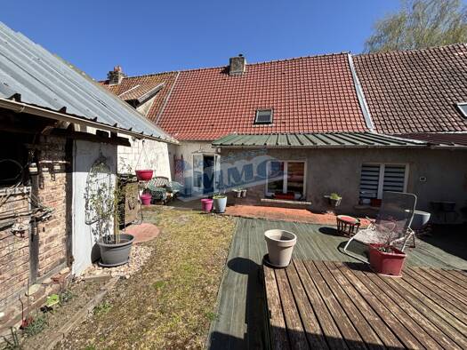 Maison à vendre 130 800 € 5 pièces 3 chambres 85 m² 195 m² de terrain Frevent 62270