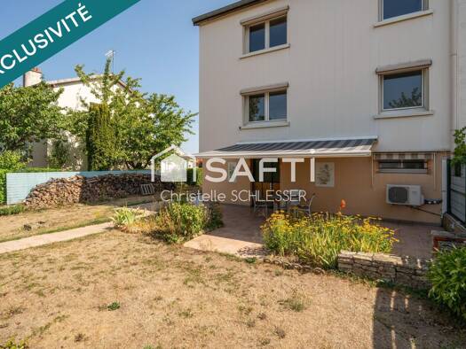 Maison à vendre 195 000 € 5 pièces 3 chambres 112 m² 405 m² de terrain Saint-Nicolas-de-Port 54210