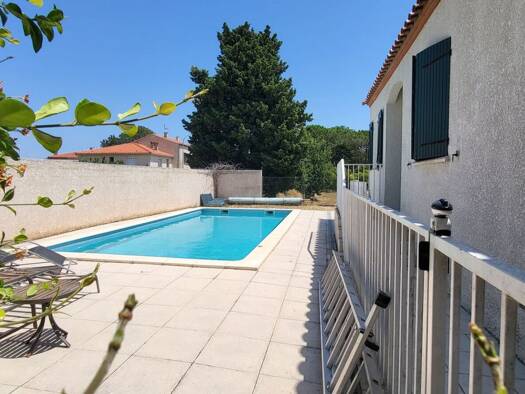 Maison de plain-pied à vendre 379 000 € 5 pièces 3 chambres 130 m² 730 m² de terrain Nefiach 66170