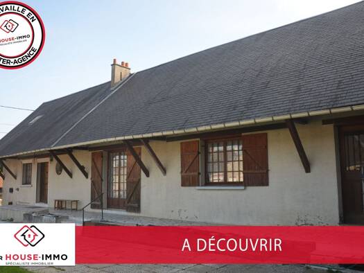 Maison à vendre 95 000 € 3 pièces 2 chambres 100 m² 708 m² de terrain Candor 60310