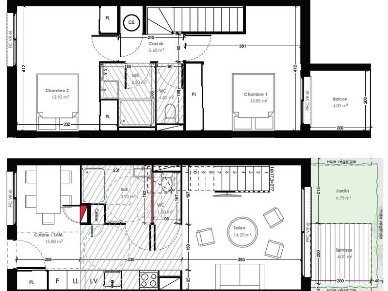 Maison à louer, 69m², NIMES