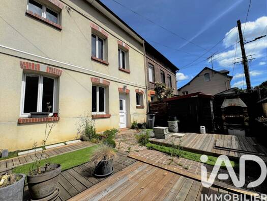 Maison de ville à vendre 158 000 € 4 pièces 3 chambres 70 m² 81 m² de terrain Les Coteaux-Les Longs Vallons Notre-Dame-de-Bondeville 76960