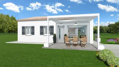Maison de plain-pied à vendre 209 943 € 5 pièces 3 chambres 83 m² 700 m² de terrain Saint-Romans 38160