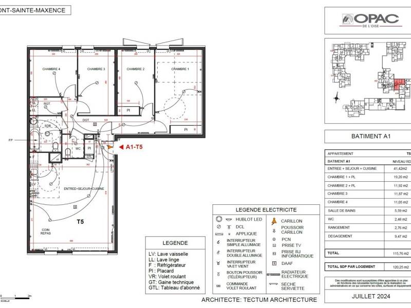 Maison à louer, 115m², PONT SAINTE MAXENCE