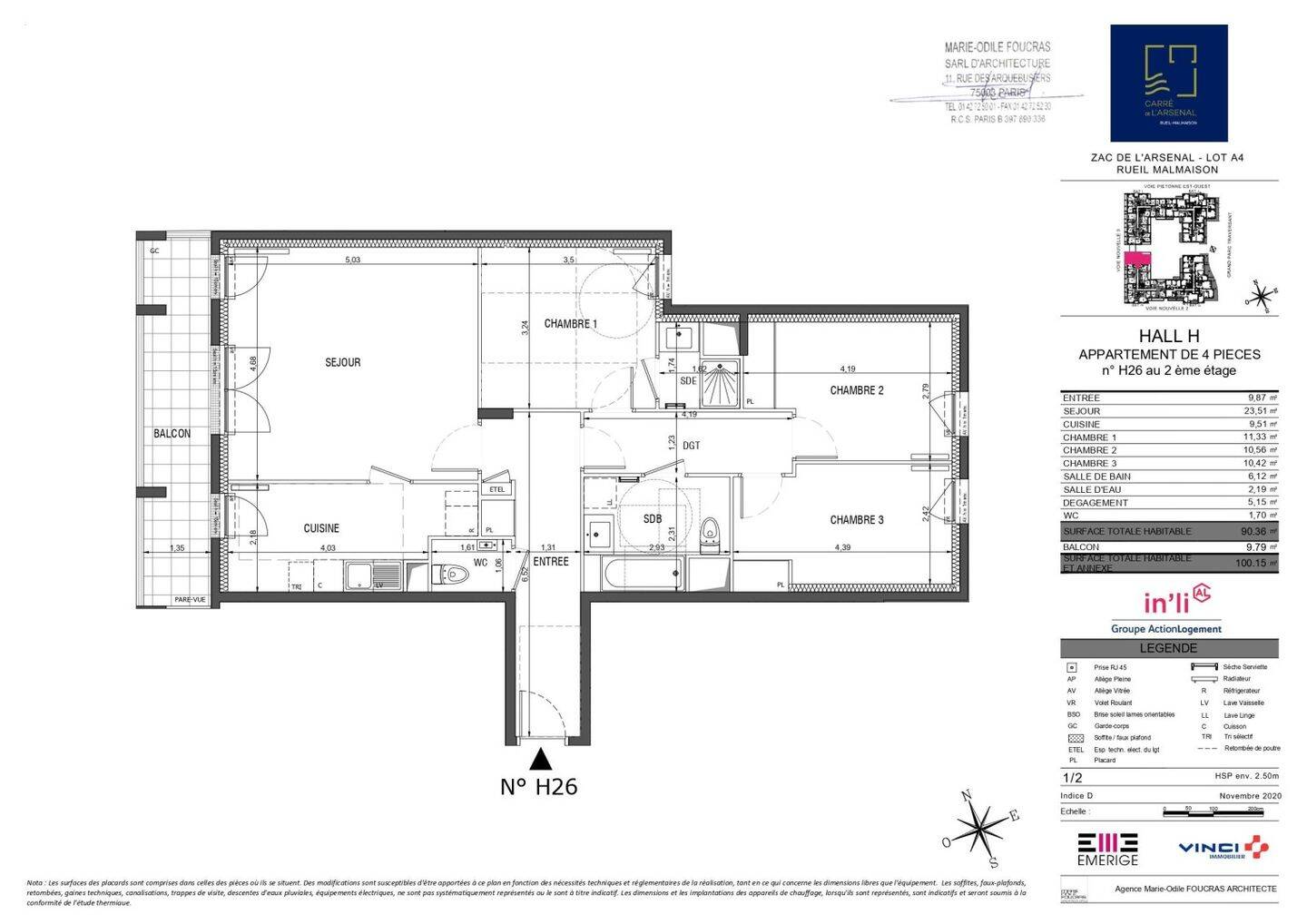 Maison à louer, 90m², RUEIL MALMAISON