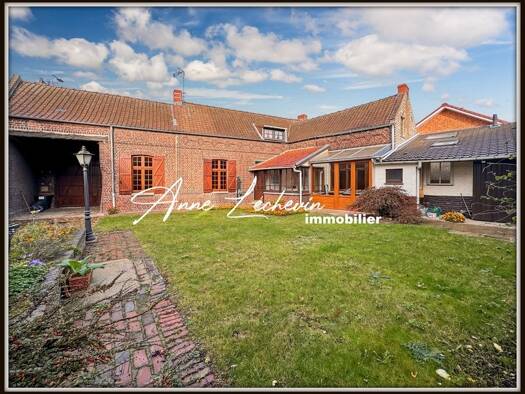 Ferme à vendre 240 000 € 5 pièces 137 m² 916 m² de terrain Ouest Dourges 62119